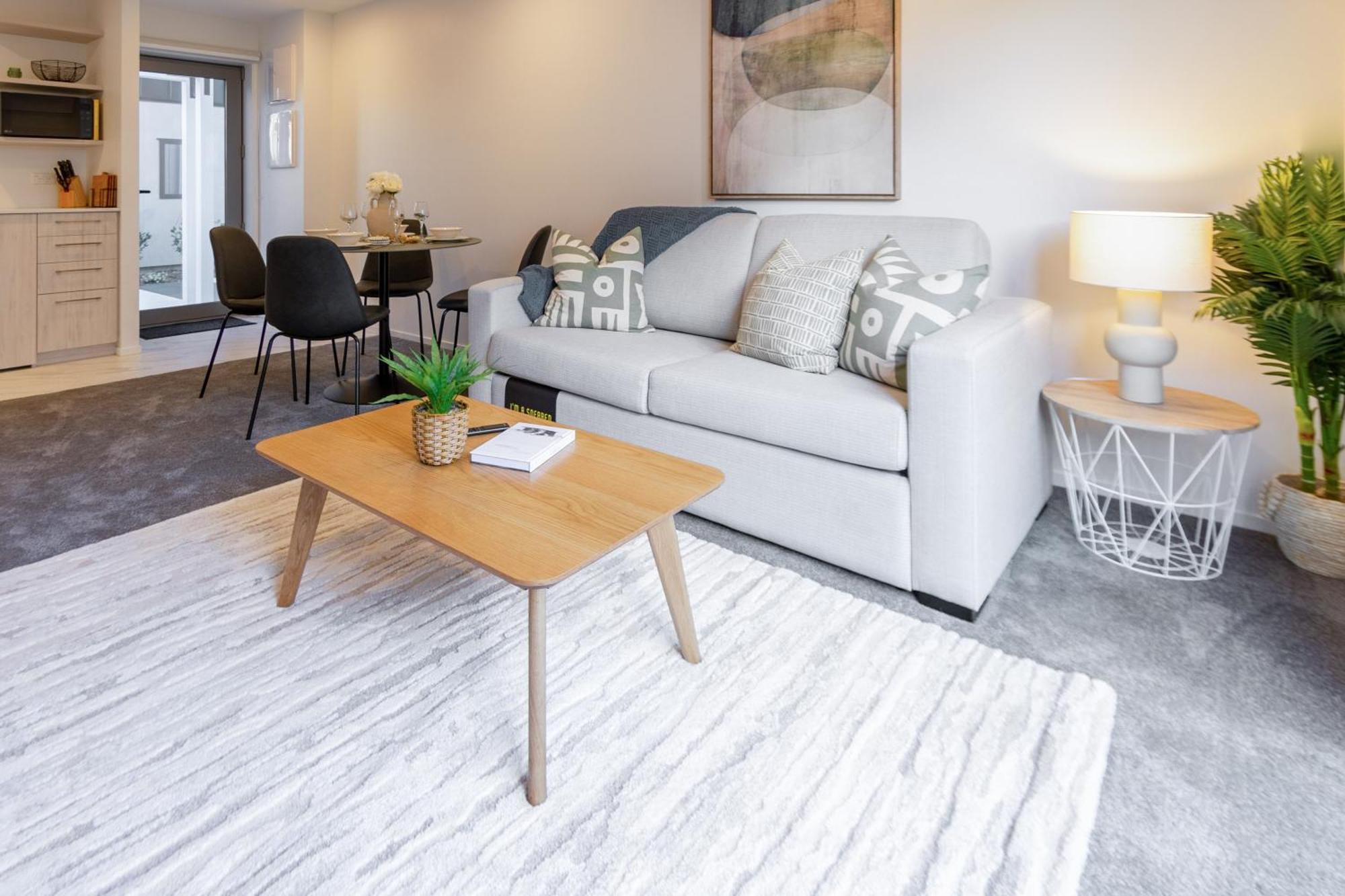 Апартаменты Urban Park Escape 2 Bed 2 Bath W/Carpark Крайстчёрч Экстерьер фото